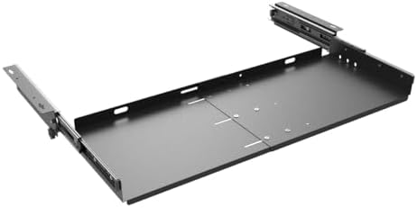 Large Under Desk Slide-Out Keyboard Tray, 27 x 9.8 inch