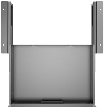13.4" W Under Desk Drawer Slide Out Storage W/Cable Management