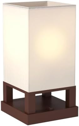 Brightech Maxwell Bedside Lamp with USB Port – Compact Table Lamp for Bedroom...