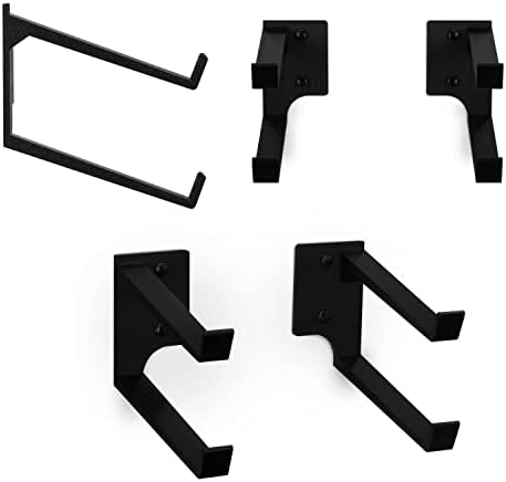 BRAINWAVZ Dual Gaming Keyboard Stand for Wall Mounting - Adhesive or Screw Mo...