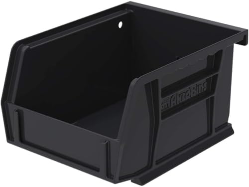 Akro-Mils 30210 AkroBins Plastic Storage Bin Hanging Stacking Containers, (5-...
