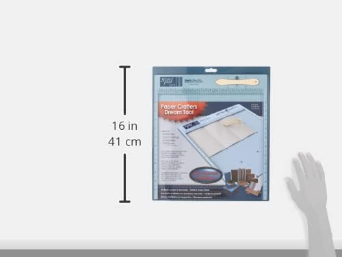 Scor-Pal Scoring Board, 12" x 12", 1/8" Space Grooves, Measuri...