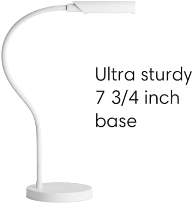Reliable UberLight Flex LED Task Light with Base, 9 Light Settings, White