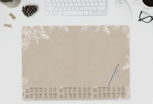 SIGEL Paper Desk Pad DIN A2 Calendar 2026-2028 30 Sheets