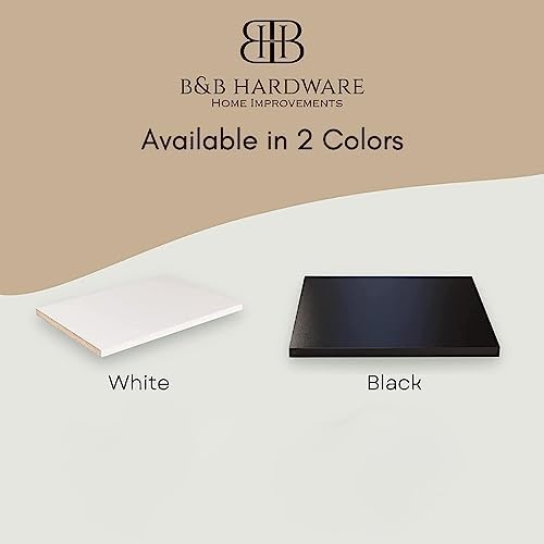B&B HARDWARE Cabinet Shelves - Melamine 1/2'' Thick - Custom Orga...