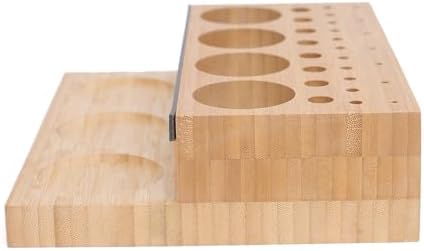 Raprance Wooden Fly Tying Fishing Kit Organizer Fly Tying Tool Caddy Desktop ...