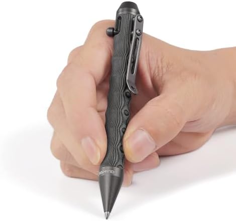 Cool Hand 4.5'' G10 EDC Ballpoint Ink Refillable Bolt Action Tactical...