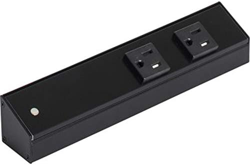 Task Lighting APT Series Tamper Resistant Under-Cabinet Angled Power Strip Tr...