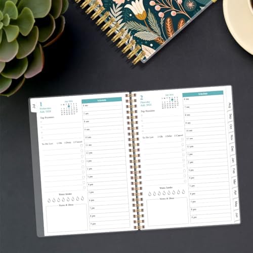 2027 Daily & Monthly Planner - One Page Per Day, Daily Planner from Janua...