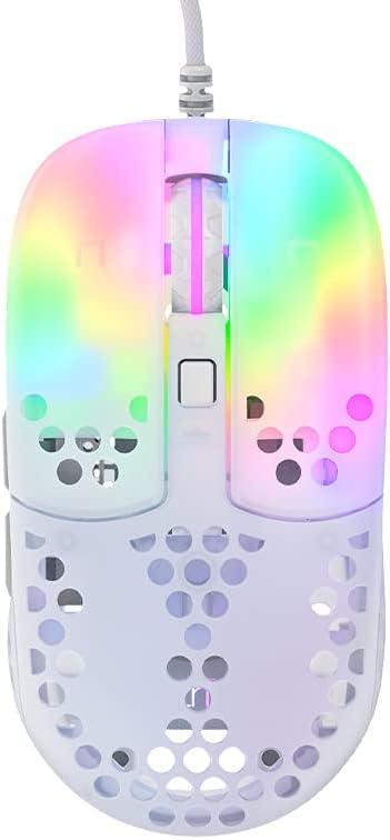 Xtrfy MZ1, Ultra-Light Wired Gaming Mouse, Cutting-Edge Pixart 3389 Sensor, U...