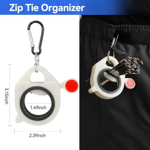 Metal Zip Ties Cutter Stainless Steel Cable Tie Gun Kit Assortment With 150pc...