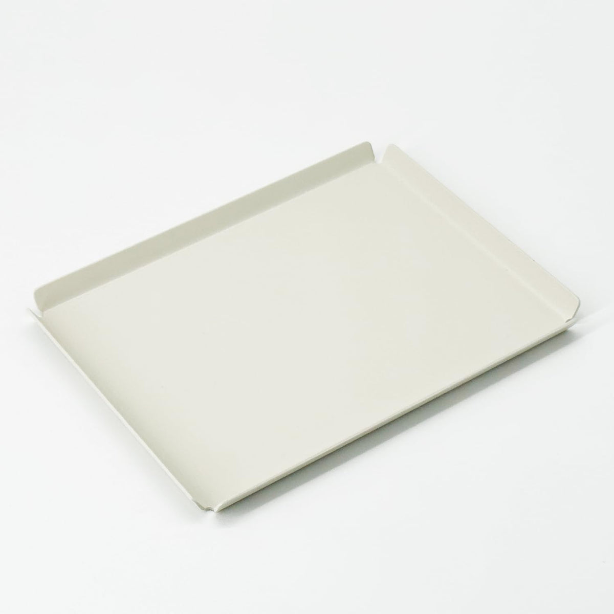 PROGETTO2.70 Aluminum Desk Tray Catchall Organizer, A6, Ivory