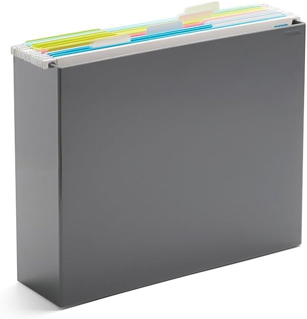 Poppin Hanging File Organizer - File Folder Organizer for Hanging Files, Open...