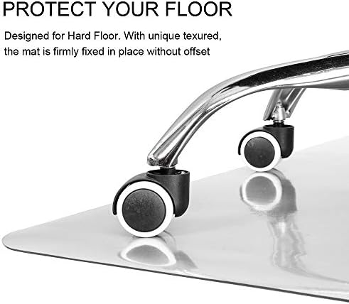 Kuyal Clear Chair mat for Hardwood Floor, 30 x 48 inches
