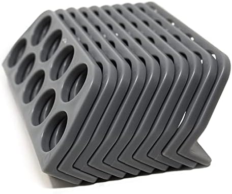 Rack-A-Tiers Cable Chase Wire Bracket (10 Pack), ETL Listed Electrical Wire B...