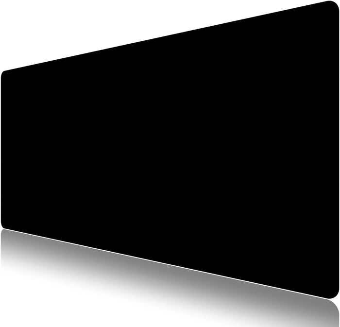 YQE Huge Mouse Pad 3XL: 47.2 x 22.8'' Oversized Extended Desk Mat XXXL, Extra Large Big Gaming Mousepad for Full Desktop, Giant Mouse Pads Computer Desk Pad Thick | Black | Stitched Edge | Waterproof