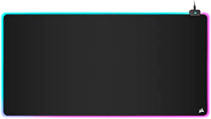 Corsair MM700 RGB Extended 3XL Cloth Gaming Mouse Pad/Desk Mat – Black