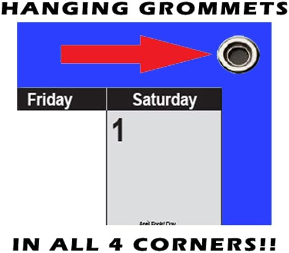32" x 48" SwiftGlimpse 2026 2027 Wall Calendar, Large, Wet & Dr...