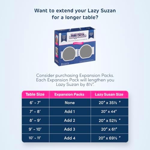 Light Gray- The Lazy Susan Revolution - The First Patented Lazy Susan Turntab...