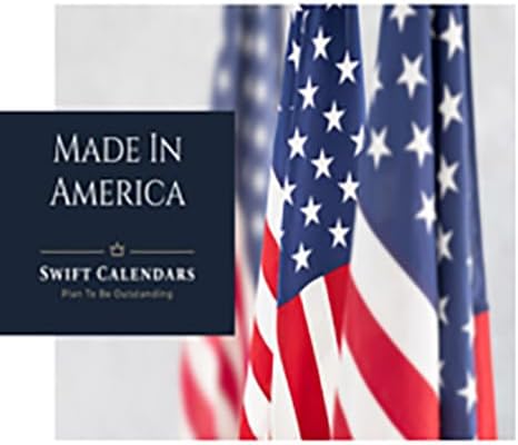 24" x 36" SwiftGlimpse 2027 Wall Calendar Erasable Large Wet & ...