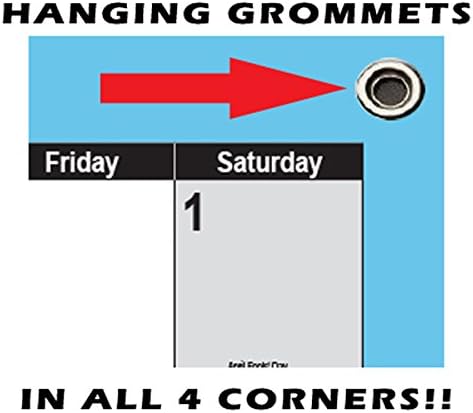 47" x 72" SwiftGlimpse 2026-2027 Academic Wall Calendar Erasable La...