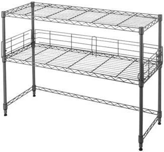 DormCo Suprima Desktop Carbon Steel Bookshelf - Gray