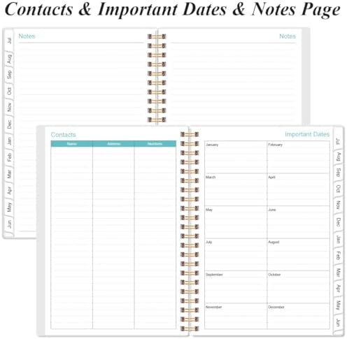 2027 Daily & Monthly Planner - One Page Per Day, Daily Planner from Janua...