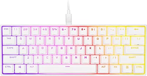 Corsair - K65 RGB Mini Wired 60% Mechanical, CH-9194114-NA, Cherry MX Speed L...