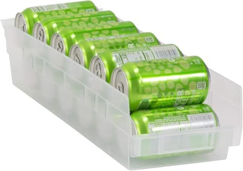 Akro-Mils 30138 Heavy Duty Plastic Shelf Bins, 18"x 6.5"x 4", ...
