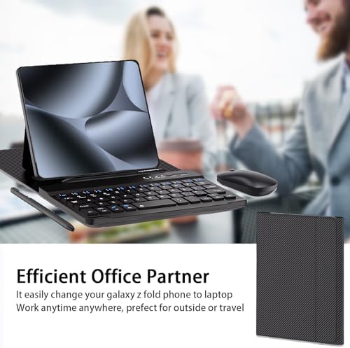 4-in-1 Wireless Keyboard Case for Google Pixel 10 9 11 Pro Fold