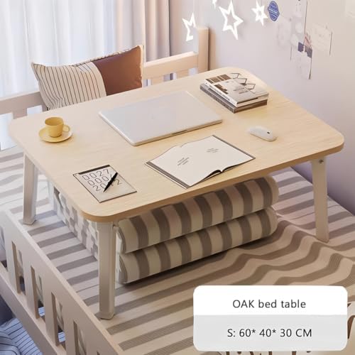 Foldable Laptop Desk for Bed, Bed Laptop Table, Foldable Portable Lap Bed Tra...