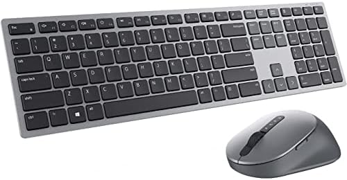 Dell Wireless Keyboard and Mouse KM7321W, Programmable, Bluetooth