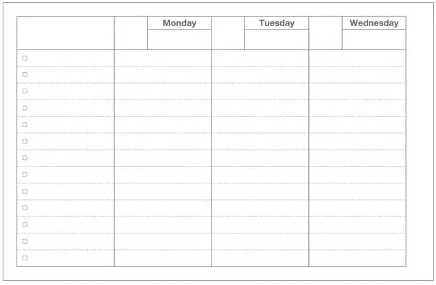 MARK'STYLE Undated Weekly Planner A6, 2-Pack – 58-Week Horizontal Pocket ...