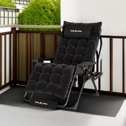 UDPATIO Oversized Zero Gravity Chair Patio Reclining Chairs with Cushion