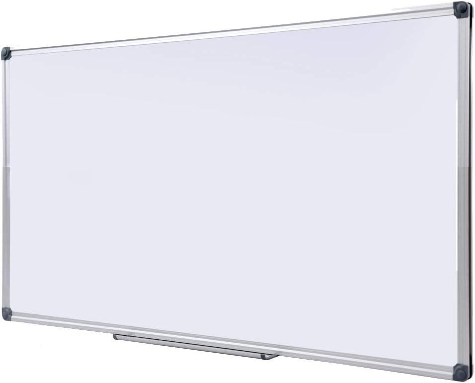 Large Magnetic White Board Dry Erase, Wall Mounted, 60 x36 inch