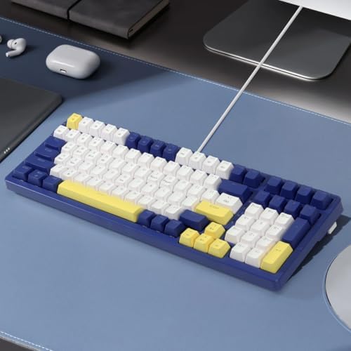 Merdia Wireless Mechanical Keyboard, Triple Mode 2.4G/USB-C/BT Gaming Keyboar...