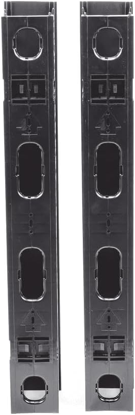 Panduit WMPV45E Vertical Cable Management, Black