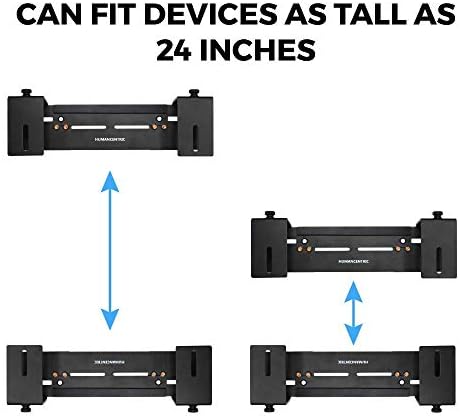 HumanCentric Adjustable Device Wall Mount, Cable Box & Modem Bracket