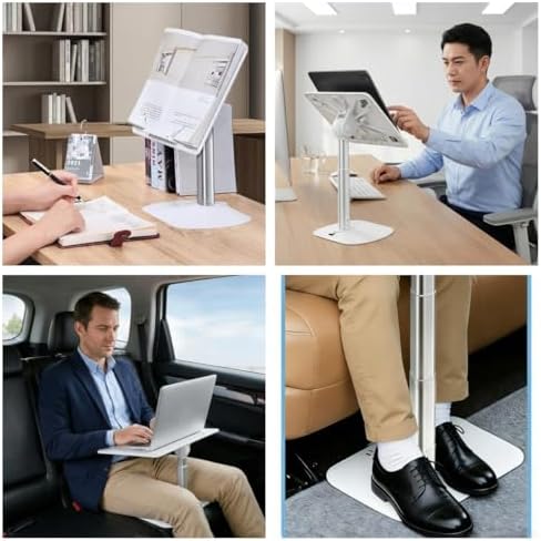 Car Desk for Laptop Adjustable Car Tray Table for Passenger Seat Portable Lap...