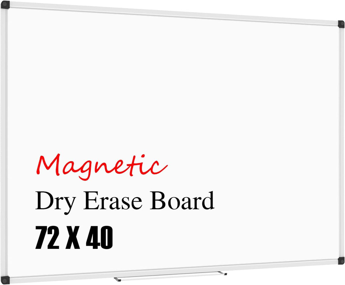 XBoard Magnetic Whiteboard 72 x 40 Inches