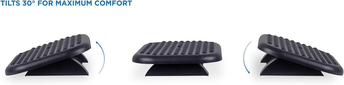 Mount-It Foot Rest Under Desk, 18 x 13 in Adjustable Ergonomic Footrest