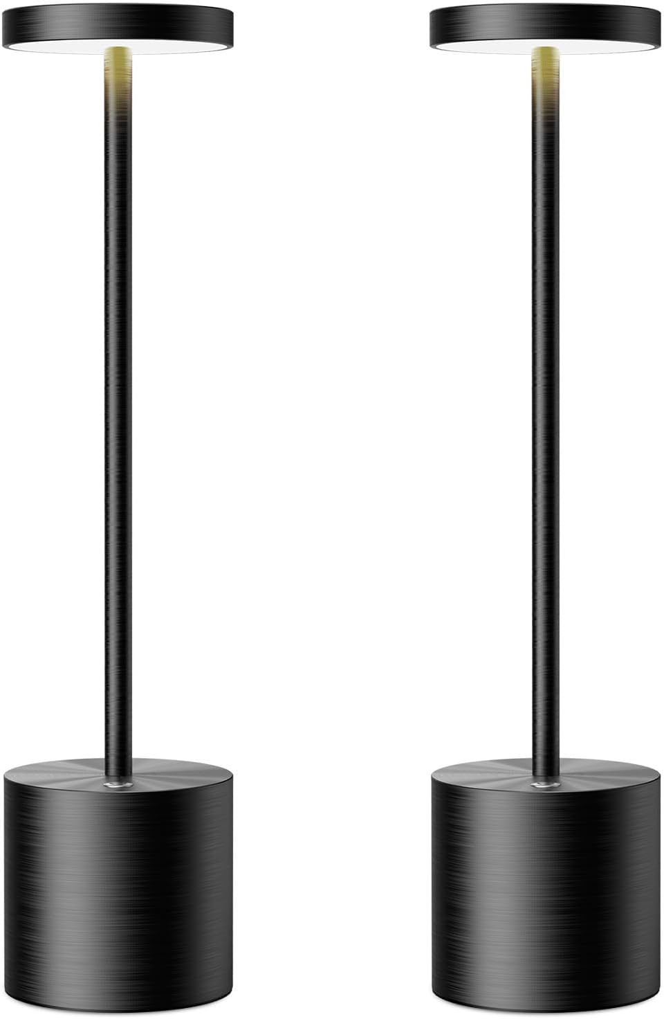 LED Cordless Table Lamp Rechargeable,Battery Powered Outdoor Lights