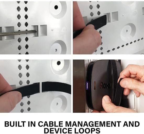 Legrand - OnQ Cable Management, In-Wall Media Box, Dual Purpose Structured Wi...