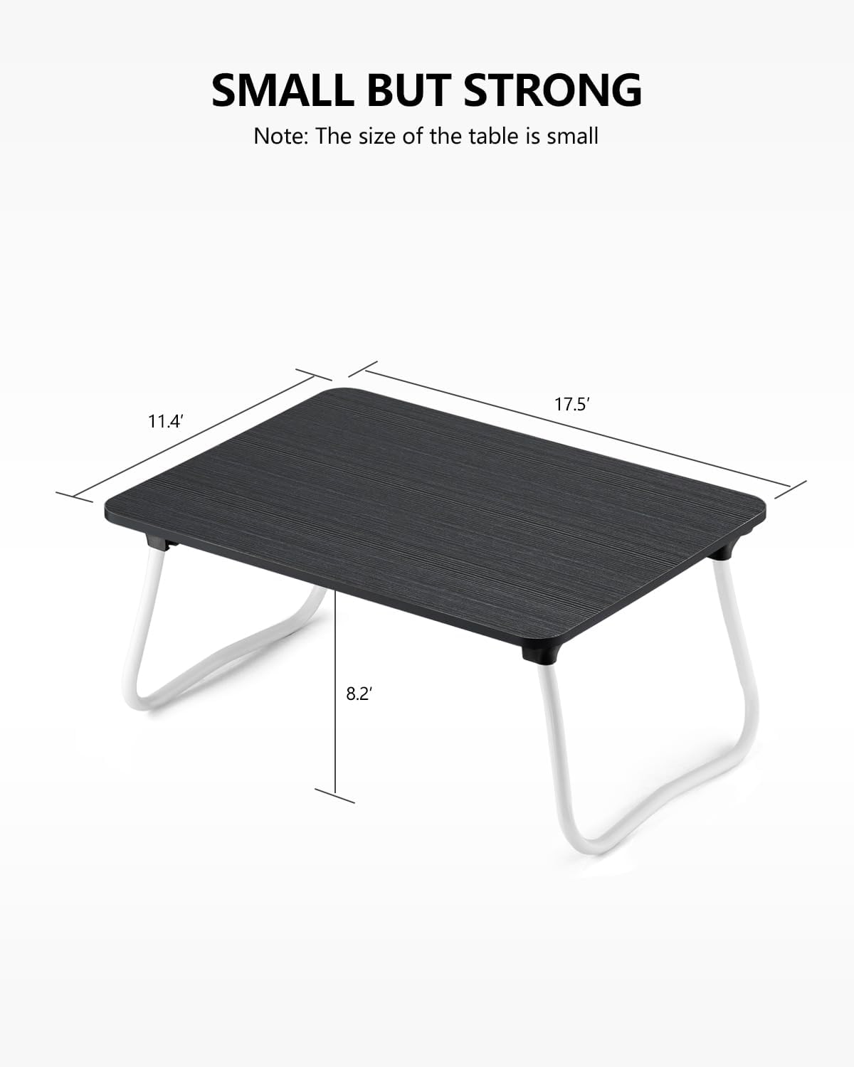 ZEAPTAC Laptop Bed Desk, Foldable Lap Desk, Portable Lap Table, Bed Table, La...