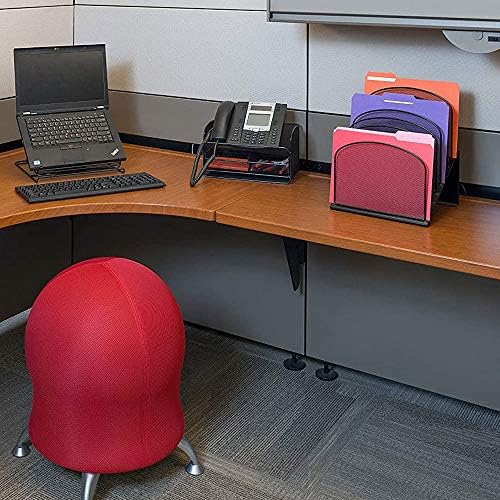Safco Onyx Desk Organizer, 8 Tiered Vertical Compartments, Office and Classro...