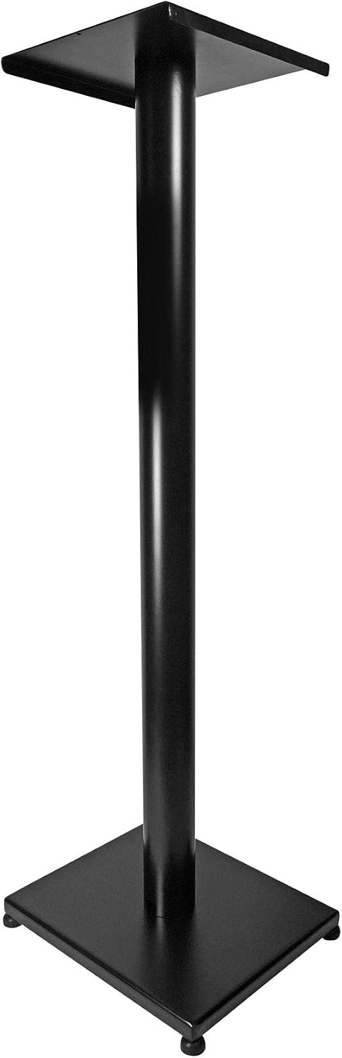 Rockville RS37B V2 Pair 37" Steel Bookshelf Speaker/Studio Monitor Stands