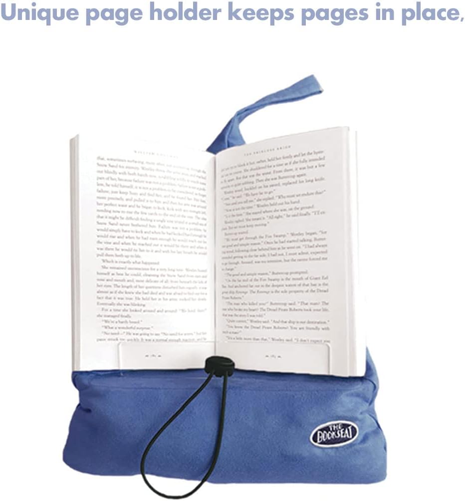 The Book Seat - Charcoal Grey - The Most Comfortable Way to Read, Hands Free!