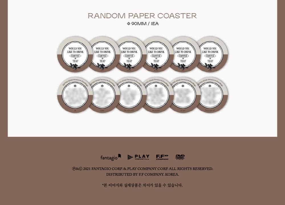 ASTRO - 2022 SEASON'S GREETINGS+Extra Photocards Set (COFFEE ver.)