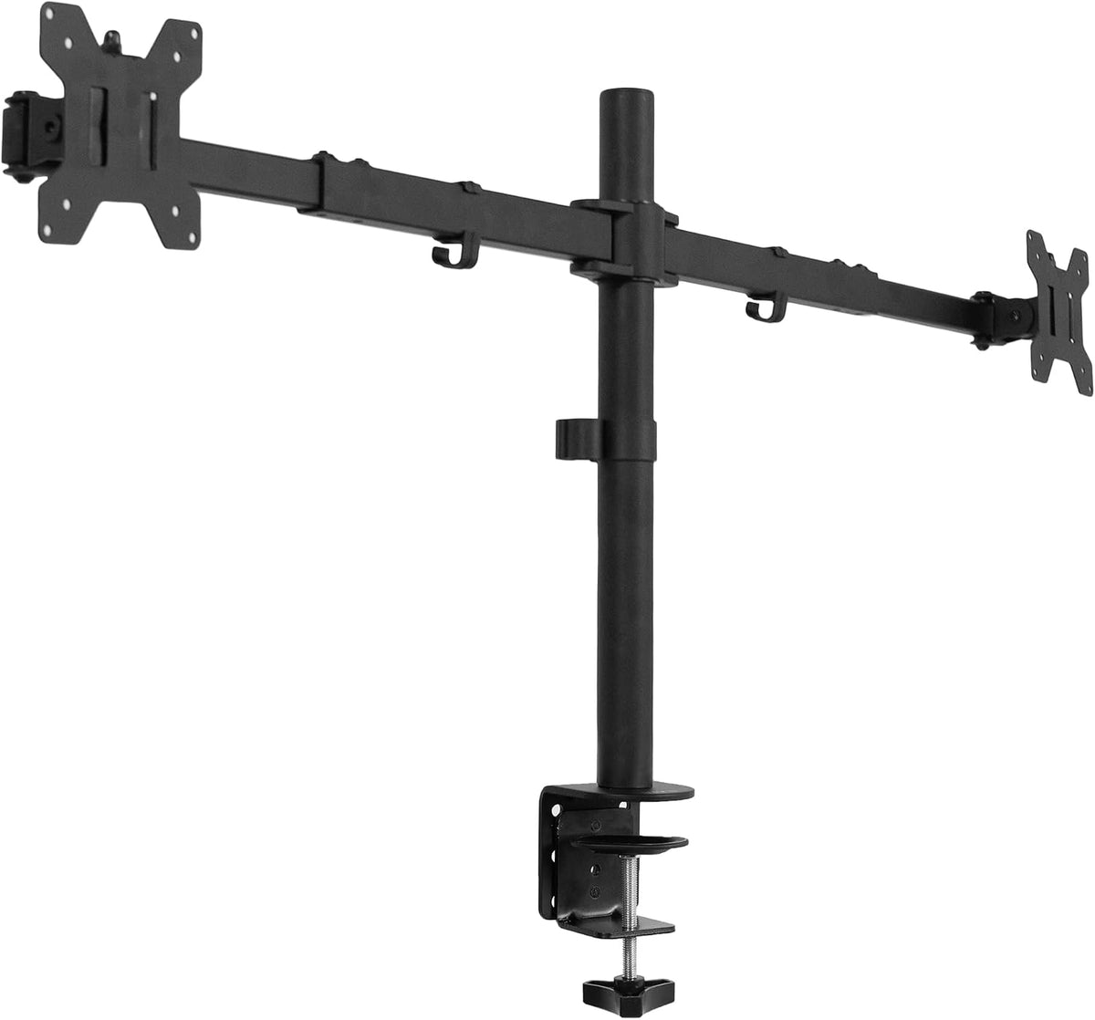 VIVO Black Dual Monitor Desk Mount for 27-38 in Ultrawides, STAND-TS38C