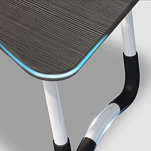 Laptop Bed Desk, Foldable Lap Desk with Storage Drawer, Cup and Phone Holder,...